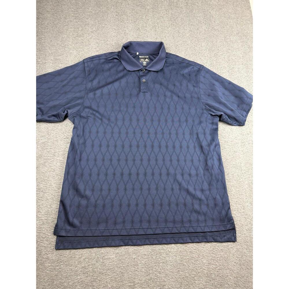 Adidas Climacool Men's Polo Shirt XL‎ Navy Blue